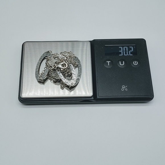 Vintage Silpada Modernist Multi Strand Hammered Link Necklace - Picture 11 of 11